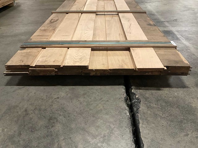 Europees eiken vellingdelen 20x140 mm (19x) - afbeelding 2 van  5