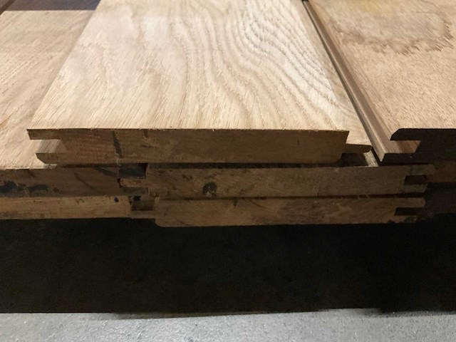 Europees eiken vellingdelen 20x140 mm (19x) - afbeelding 5 van  5