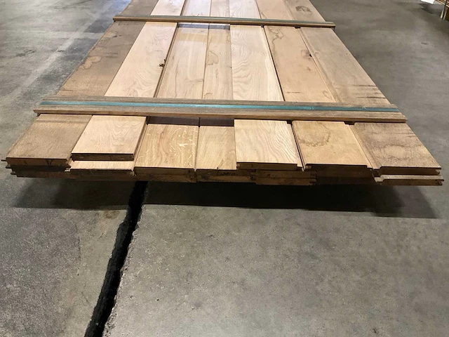 Europees eiken vellingdelen 20x140 mm (19x) - afbeelding 4 van  5