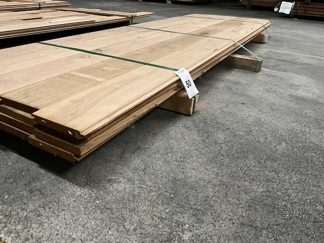 Europees eiken vellingdelen 20x140 mm (20x) - afbeelding 1 van  4
