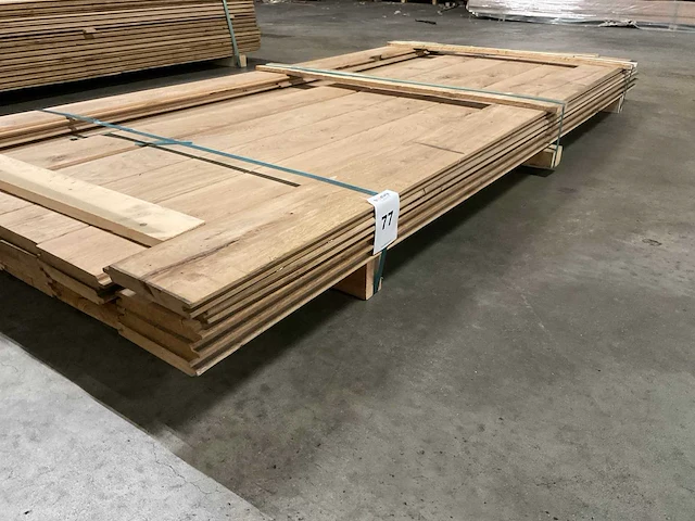 Europees eiken vellingdelen 20x140 mm (29x) - afbeelding 1 van  5