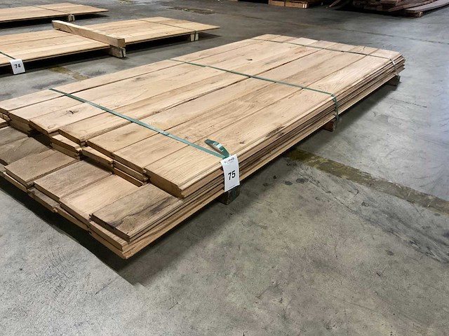 Europees eiken vellingdelen 20x140 mm (35x) - afbeelding 1 van  3