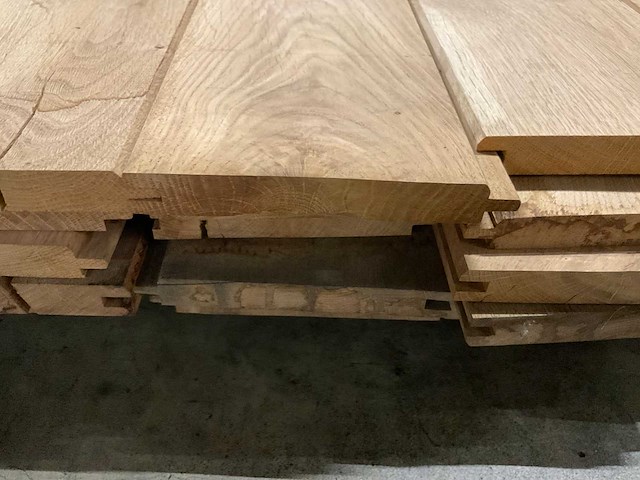 Europees eiken vellingdelen 20x140 mm (35x) - afbeelding 3 van  3