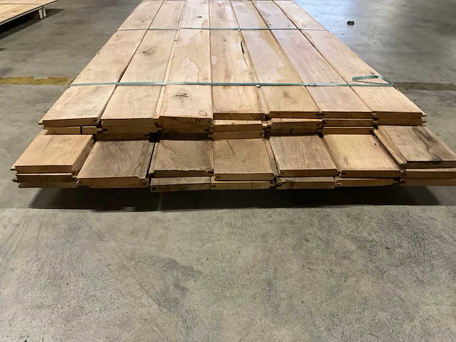 Europees eiken vellingdelen 20x140 mm (35x) - afbeelding 2 van  6