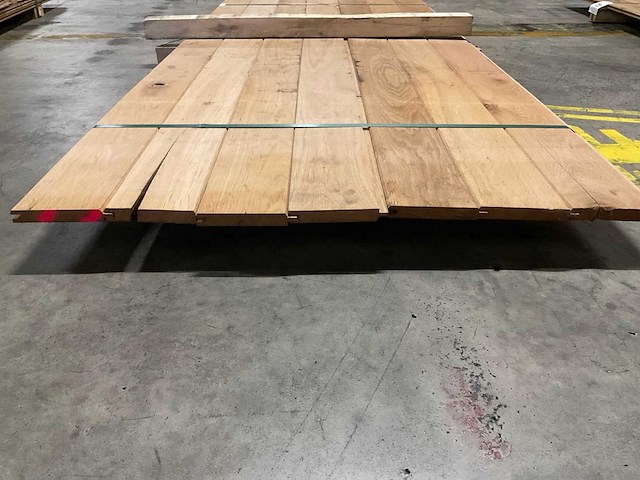 Europees eiken vellingdelen 20x140 mm (7x) - afbeelding 4 van  6