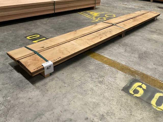 Europees eiken vellingdelen 20x160 mm (4x) - afbeelding 1 van  5