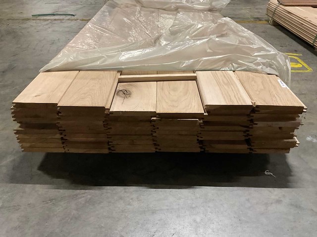 Europees eiken vellingdelen 20x160 mm (58x) - afbeelding 1 van  5