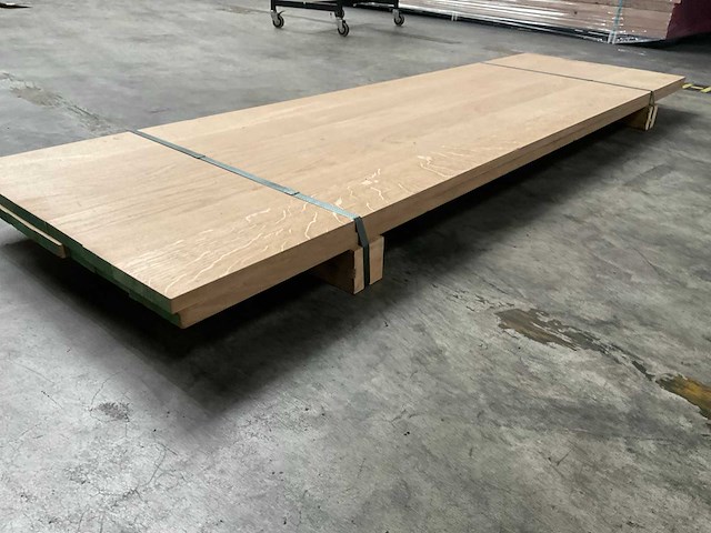 Europees eiken verlijmde panelen 20x600 mm (2x) - afbeelding 3 van  5