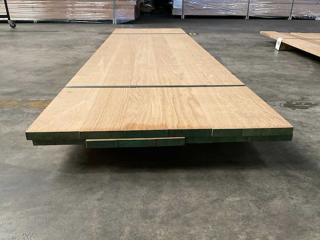 Europees eiken verlijmde panelen 20x600 mm (2x) - afbeelding 4 van  5