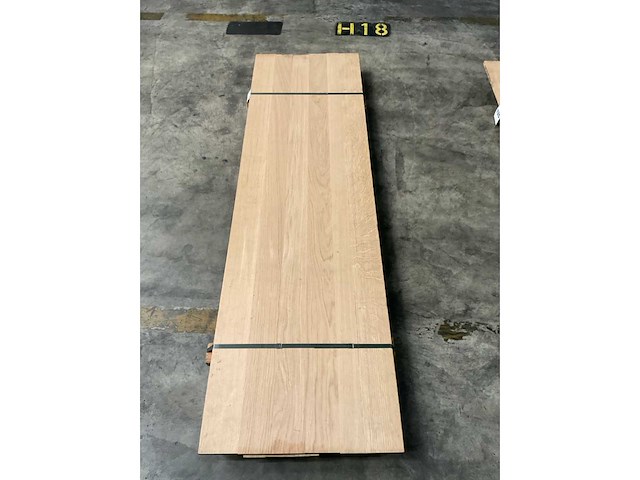Europees eiken verlijmde panelen 20x600 mm (2x) - afbeelding 5 van  5