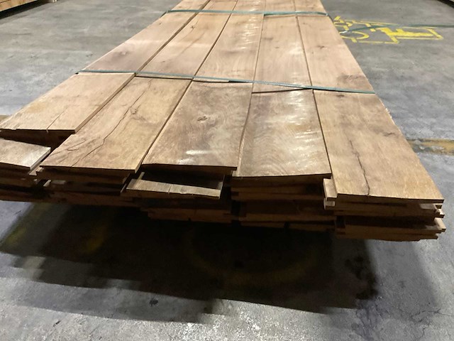 Europees eiken zweeds rabatdelen 20x160 mm (45x) - afbeelding 4 van  5