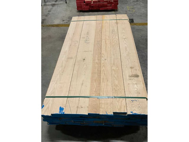 Europees essen planken 27 mm ca. 0,553 m³ - afbeelding 5 van  5