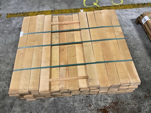 Europees hard maple 27x80 mm (100x) - afbeelding 5 van  5