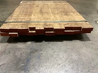 Europes eiken panelen 40x1000x1200 mm verlijmd en voorgeschuurd (2x) - afbeelding 3 van  4