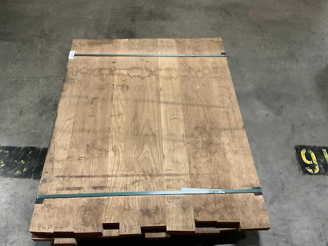 Europes eiken panelen 40x1000x1200 mm verlijmd en voorgeschuurd (2x) - afbeelding 4 van  4