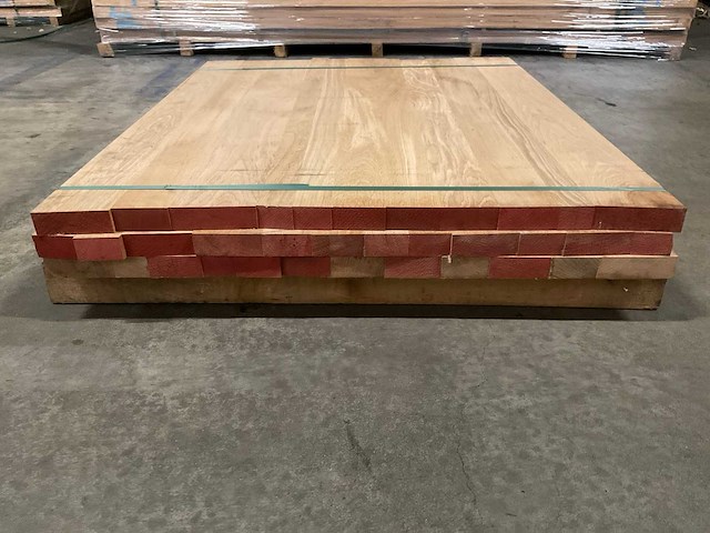Europes eiken panelen 40x1000x1200 mm verlijmd en voorgeschuurd (3x) - afbeelding 2 van  5