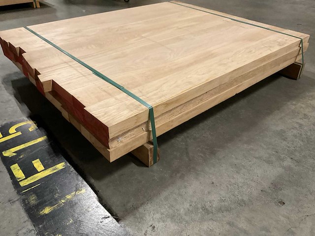 Europes eiken panelen 40x1000x1200 mm verlijmd en voorgeschuurd (3x) - afbeelding 3 van  5