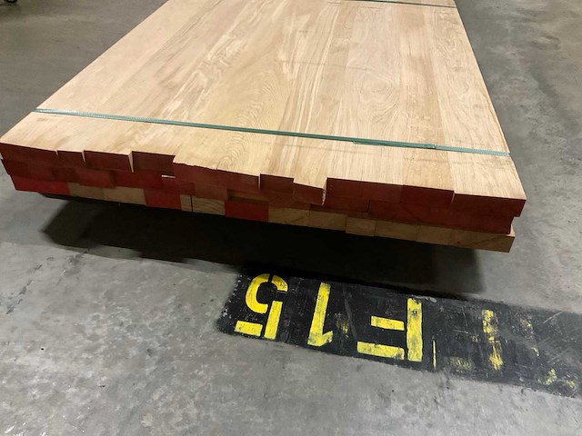 Europes eiken panelen 40x1000x1200 mm verlijmd en voorgeschuurd (3x) - afbeelding 4 van  5