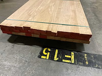 Europes eiken panelen 40x1000x1200 mm verlijmd en voorgeschuurd (3x) - afbeelding 4 van  5