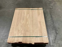 Europes eiken panelen 40x1000x1200 mm verlijmd en voorgeschuurd (3x) - afbeelding 5 van  5