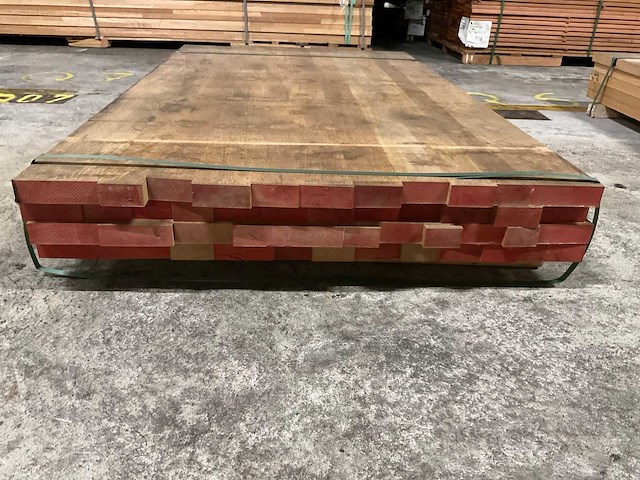Europes eiken panelen 40x1000x1700 mm verlijmd en voorgeschuurd (4x) - afbeelding 1 van  3