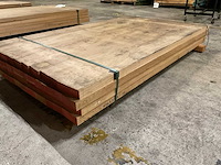 Europes eiken panelen 40x1000x1700 mm verlijmd en voorgeschuurd (4x) - afbeelding 2 van  3