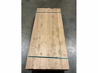 Europes eiken panelen 40x650x1500 mm verlijmd en voorgeschuurd (5x) - afbeelding 5 van  5