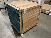 Europes eiken panelen 40x650x800 mm verlijmd en voorgeschuurd (18x)