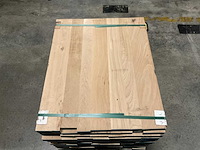 Europes eiken panelen 40x650x800 mm verlijmd en voorgeschuurd (18x) - afbeelding 5 van  5