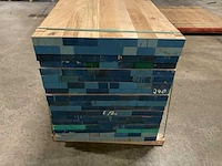 Europes eiken panelen 40x650x800 mm verlijmd en voorgeschuurd (18x) - afbeelding 2 van  5