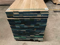Europes eiken panelen 40x650x800 mm verlijmd en voorgeschuurd (18x) - afbeelding 4 van  5