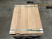 Europes eiken panelen 40x650x800 mm verlijmd en voorgeschuurd (18x) - afbeelding 5 van  5