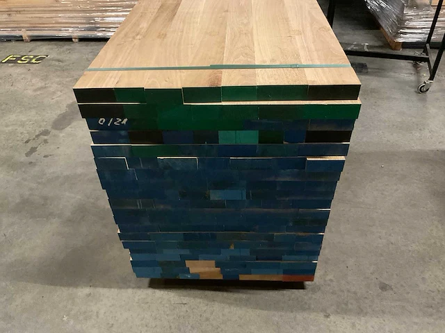 Europes eiken panelen 40x650x800 mm verlijmd en voorgeschuurd (20x) - afbeelding 4 van  5
