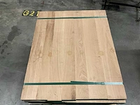 Europes eiken panelen 40x650x800 mm verlijmd en voorgeschuurd (20x) - afbeelding 5 van  5