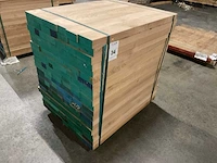 Europes eiken panelen 40x650x800 mm verlijmd en voorgeschuurd (20x)