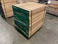 Europes eiken panelen 40x650x800 mm verlijmd en voorgeschuurd (20x) - afbeelding 3 van  4