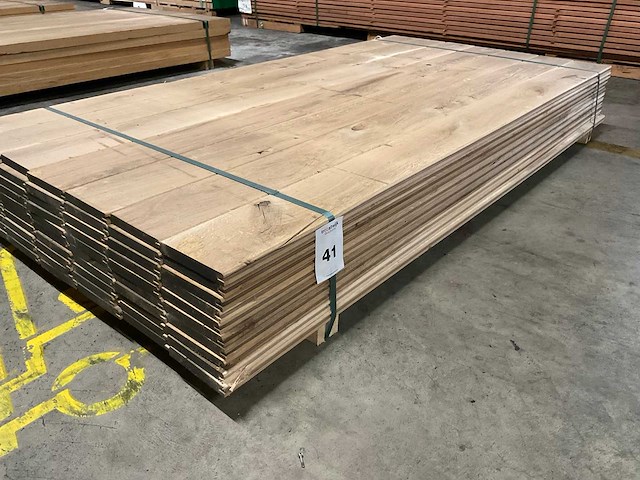 Europes eiken vellingdelen 20x140 mm (70x) - afbeelding 1 van  4