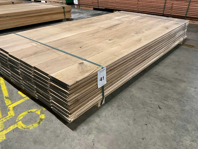 Europes eiken vellingdelen 20x140 mm (70x) - afbeelding 1 van  5