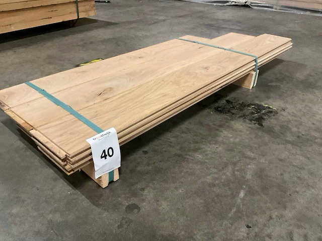 Europes eiken vellingdelen 20x140 mm (9x) - afbeelding 1 van  6
