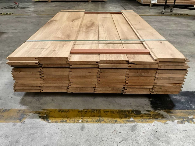 Europes eiken vellingdelen 20x160 mm (63x) - afbeelding 4 van  5
