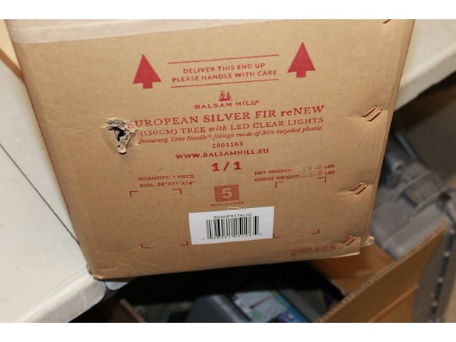 Europese zilverspar kersrtboom balsumhill nr 2801183 - afbeelding 3 van  11