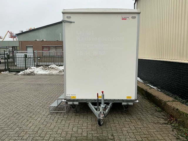 Europewagon toilet en douche unit sanitairunit - afbeelding 24 van  28