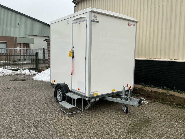 Europewagon toilet en douche unit sanitairunit - afbeelding 25 van  28