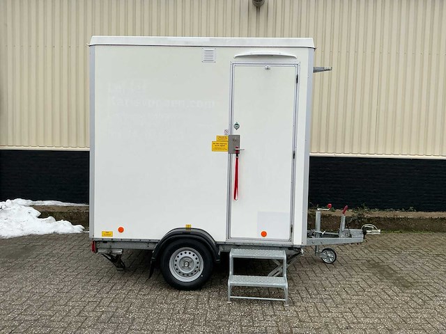 Europewagon toilet en douche unit sanitairunit - afbeelding 26 van  28