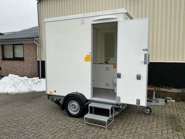 Europewagon toilet en douche unit sanitairunit - afbeelding 27 van  28