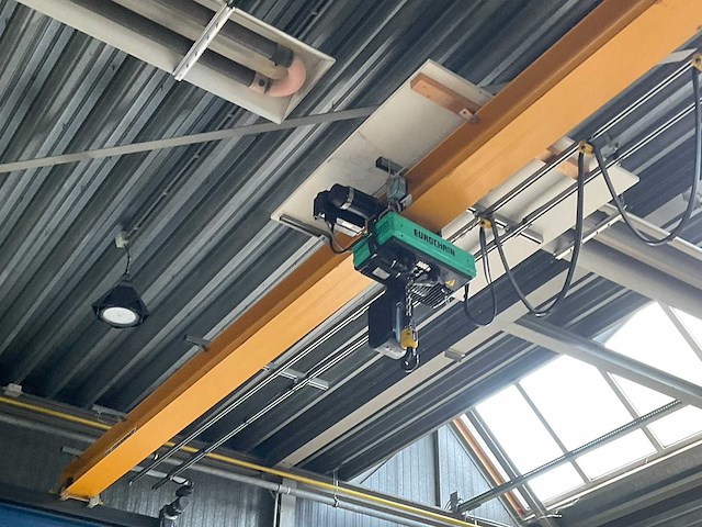 Europoint / verlinde kraanbaansysteem met 2 enkelligger bovenloopkraan - afbeelding 5 van  8