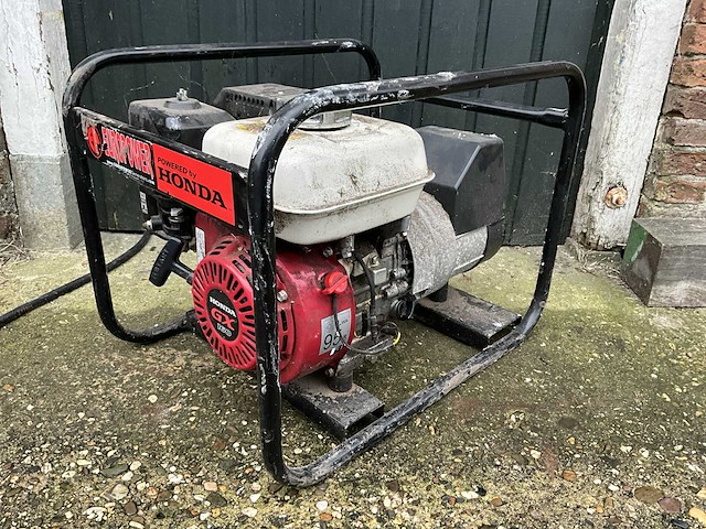 Europower - ep2500 - honda gx160 - stoomgenerator - 2011 - afbeelding 9 van  14