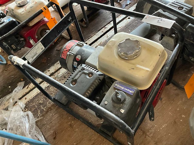 Europower ep3300 3 kva stroomaggregaat - afbeelding 2 van  4