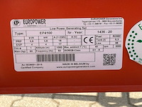 Europower ep4100 stroom aggregaat - afbeelding 8 van  8
