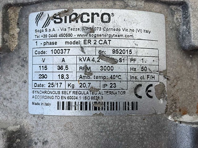 Europower ep4100 stroom aggregaat - afbeelding 9 van  9